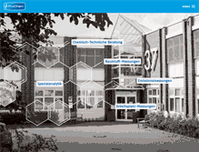 Tablet Screenshot of prochem-net.de